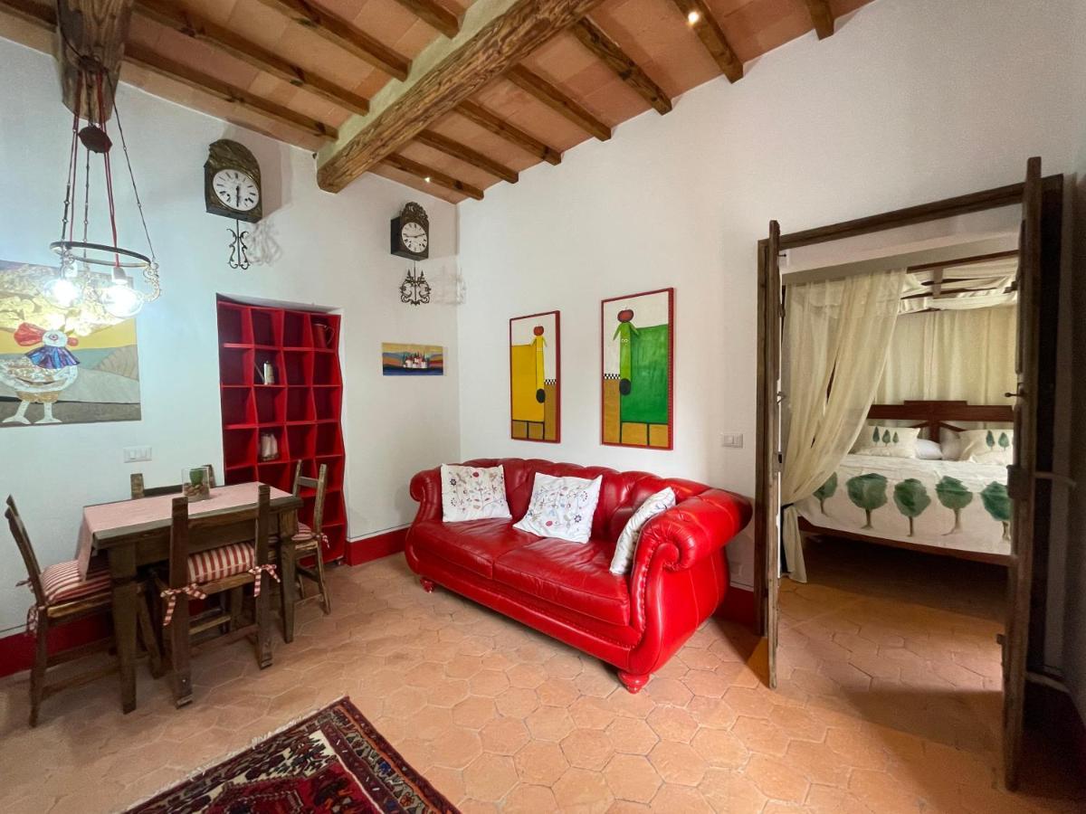 Casa Beccofino Apartment Pienza Bagian luar foto